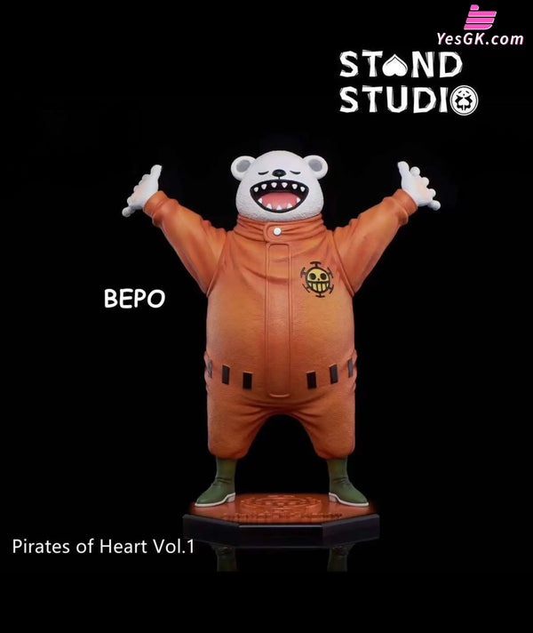 One Piece Heart Pirates #1 Bepo GK Statue - Stand Studio [In-Stock] - Full Payment - One Piece