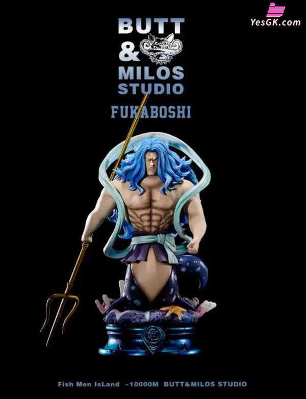 One Piece Hody Jones & Shirahoshi Neptune Ryuboshi Fukaboshi Zeo Igaram Daruma Manboshi Dosun