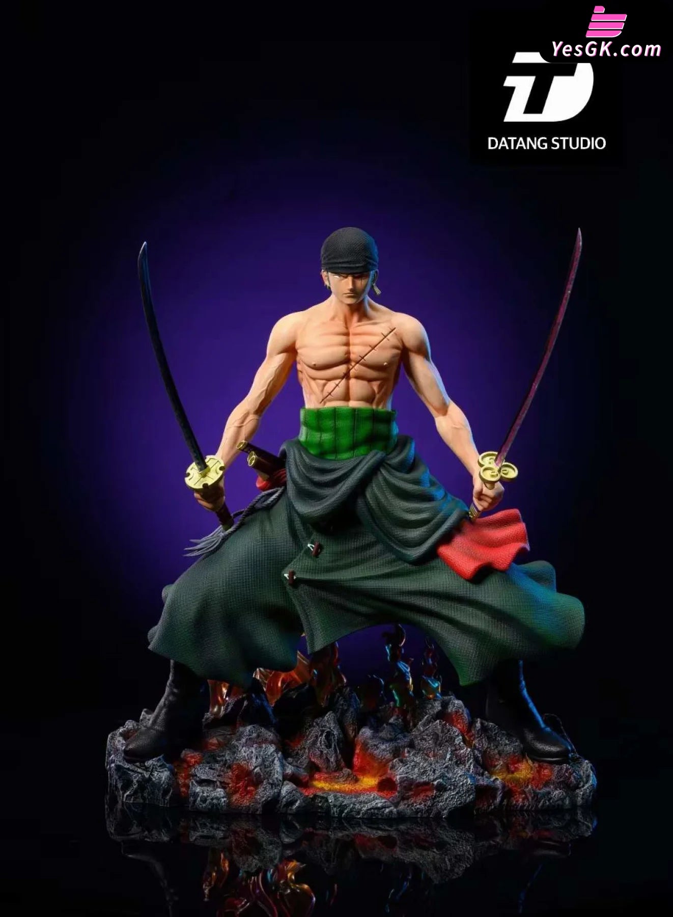 One Piece Hot Blood Roronoa Zoro Statue - Datang Studio [Pre-Order]