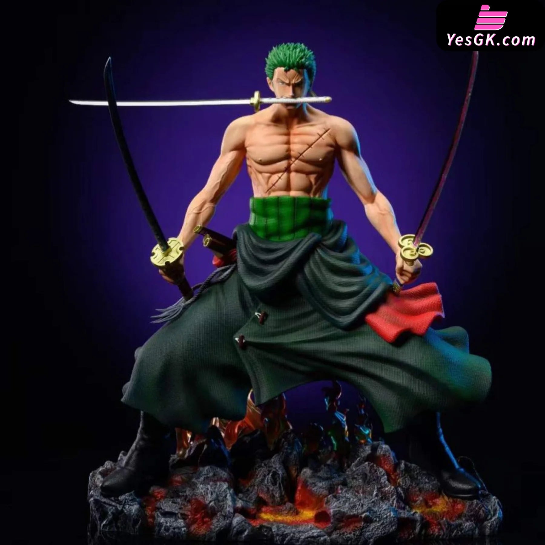 One Piece Hot Blood Roronoa Zoro Statue - Datang Studio [Pre-Order]