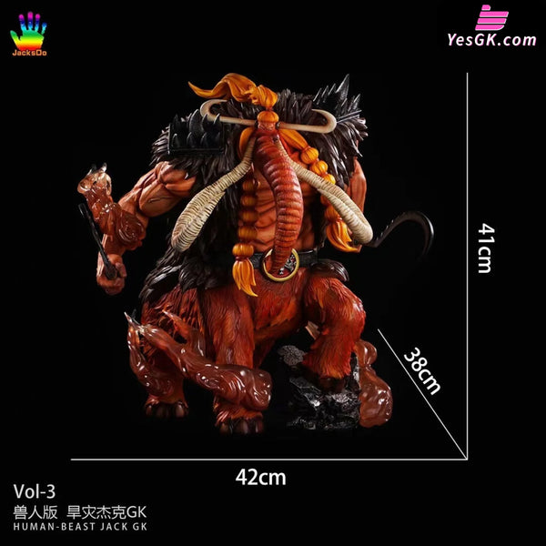 One Piece Human Beast Jack Resin Statue - Jacksdo Studio [Pre-Order]