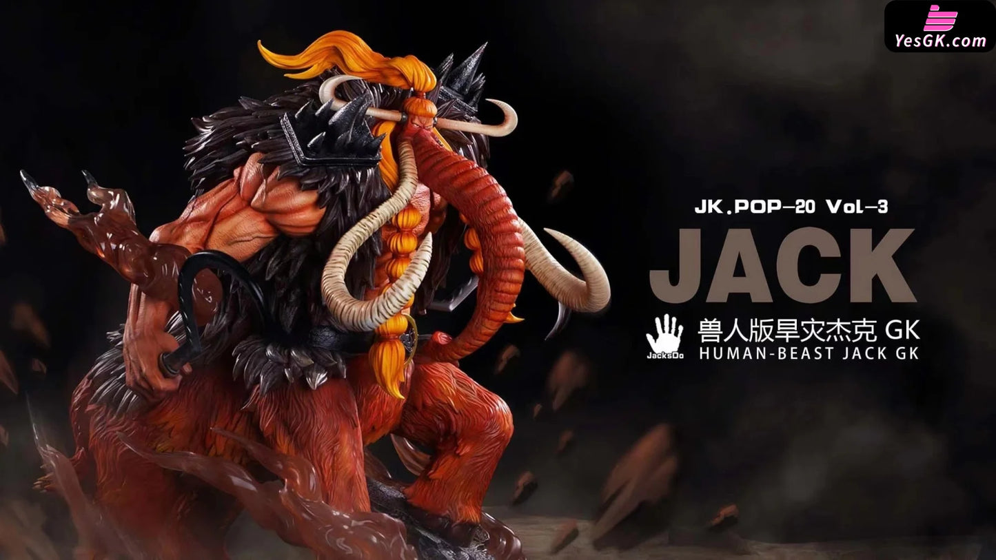 One Piece Human Beast Jack Resin Statue - Jacksdo Studio [Pre-Order]