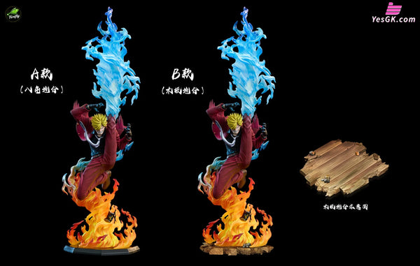 One Piece Ifrit Jambe Sanji 1/6 GK Statue - Firefly Studio [Pre-Order] - Deposit / A Octagonal Base - One Piece