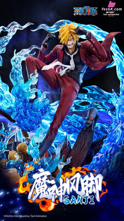 One Piece Ifrit Jambe SANJI Statue (Licensed) - Light Year Studio [In-Stock] - Full Payment - One Piece