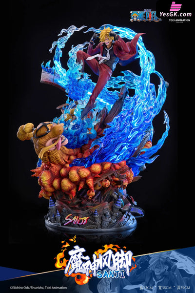 One Piece Ifrit Jambe SANJI Statue (Licensed) - Light Year Studio [In-Stock] - Full Payment - One Piece