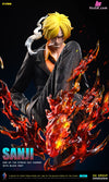 One Piece Ifrit Jambe Sanji Statue - Ny Studio [Pre-Order] Deposit / Black Version Pop