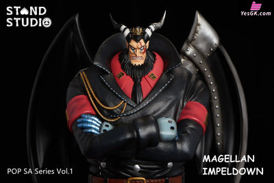 One Piece Impel Down Magellan GK Statue - Stand Studio [In-Stock] - Full Payment - One Piece