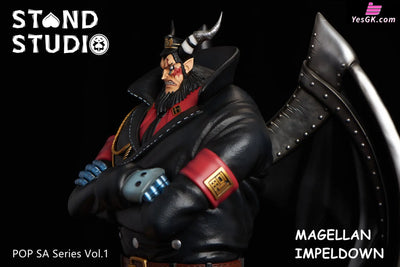 One Piece Impel Down Magellan GK Statue - Stand Studio [In-Stock] - Full Payment - One Piece
