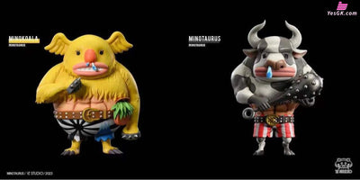 One Piece Impel Down Minokoala & Minotaurus + Minozebra & Minorhinoceros Statue - YZ Studio [In-Stock] Full Payment One