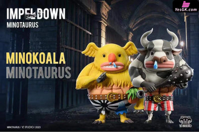One Piece Impel Down Minokoala & Minotaurus + Minozebra & Minorhinoceros Statue - YZ Studio [In-Stock] Full Payment One