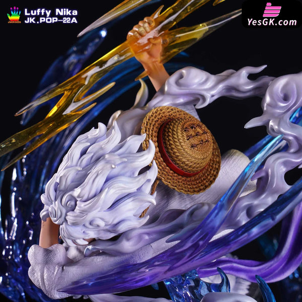 One Piece JK POP-22 Nika Luffy & Flowing Sakura Haki Luffy POP GK Statue - JacksDo Studio [In-Stock] - One Piece