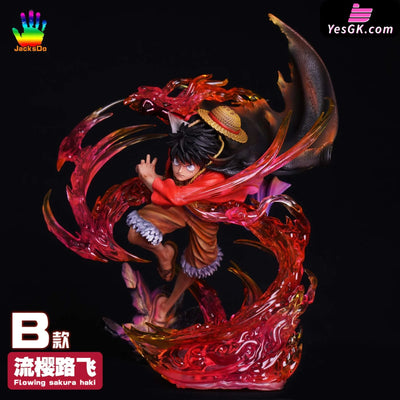 One Piece JK POP-22 Nika Luffy & Flowing Sakura Haki Luffy POP GK Statue - JacksDo Studio [In-Stock] - Full Payment / B