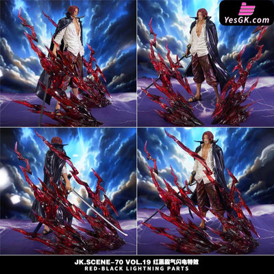 One Piece JK Scene-70 Vol. 19S Red-Black Lightning Parts Special Effect Accessories - JacksDo Studio [In-Stock] - Full