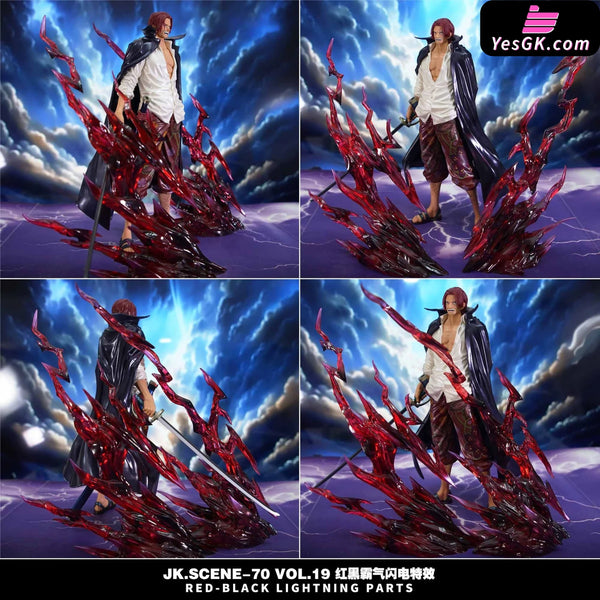 One Piece JK Scene-70 Vol. 19S Red-Black Lightning Parts Special Effect Accessories - JacksDo Studio [In-Stock] - Full