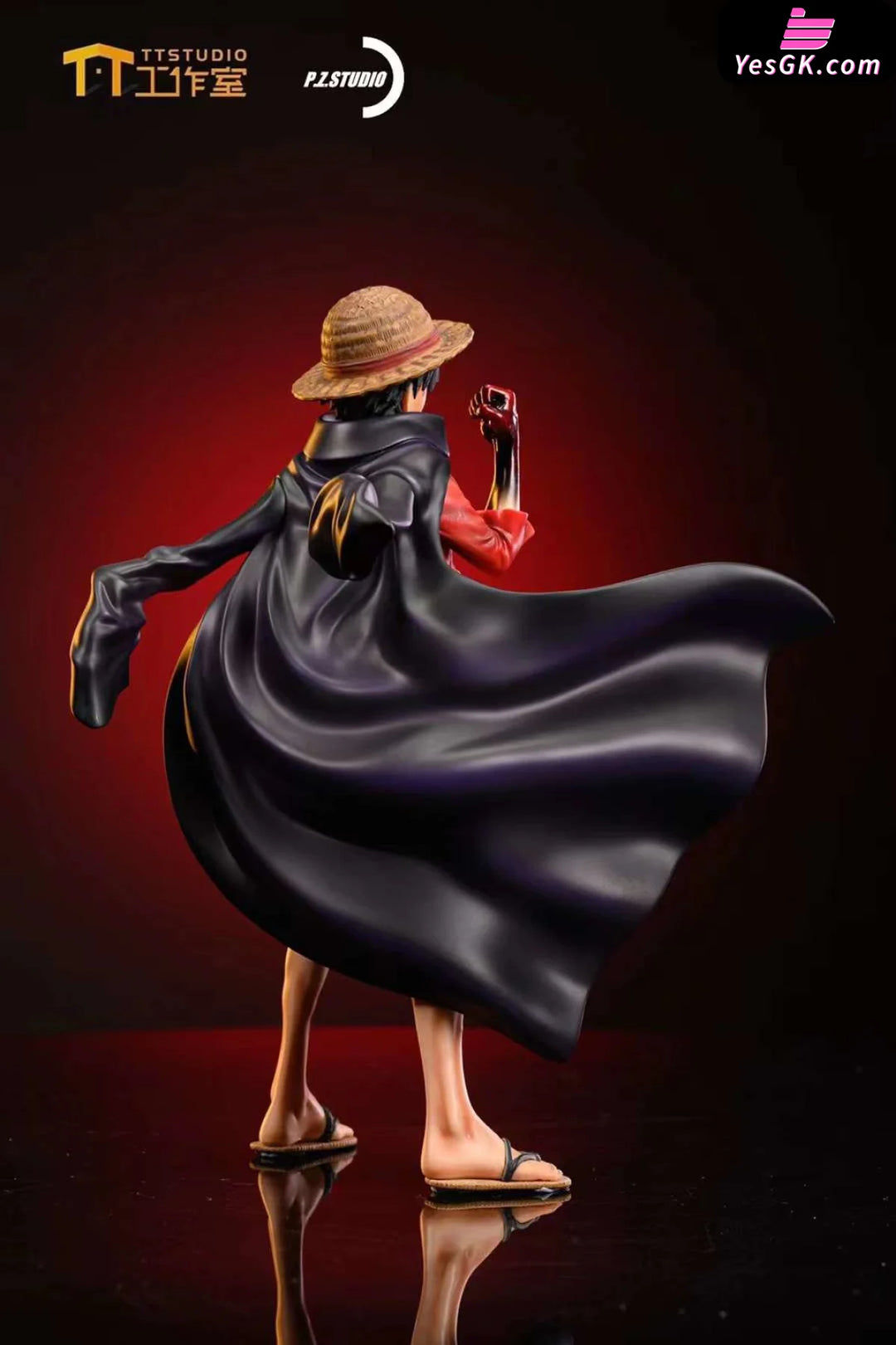 One Piece Jump's 50th anniversary cape Luffy Resin Statue - TT Studio ...