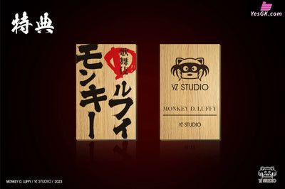 One Piece Kabuki Luffy GK Statue - YZ Studio [In-Stock] One Piece