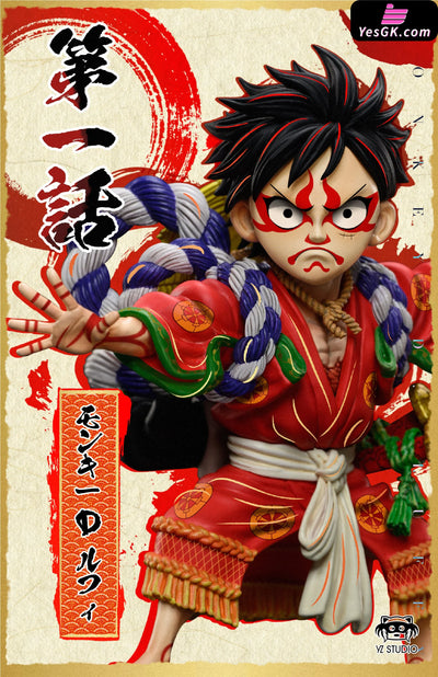 One Piece Kabuki Luffy GK Statue - YZ Studio [In-Stock] One Piece