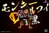 One Piece Kabuki Luffy GK Statue - YZ Studio [In-Stock] Full Payment / Black Color One Piece