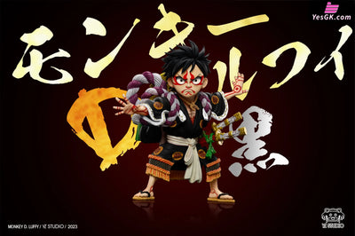 One Piece Kabuki Luffy GK Statue - YZ Studio [In-Stock] Full Payment / Black Color One Piece