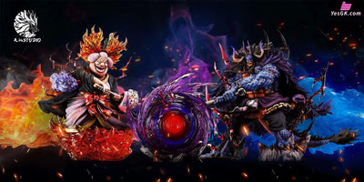 One Piece Kaido&Charlotte Lingling Resin Statue - Dimensity Studio [In-Stock] Full Payment One Piece