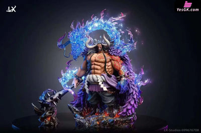 One Piece Kaido Human Form Resin Statue - LX Studio [In-Stock] Full Payment / Primary Color Yanlong One Piece