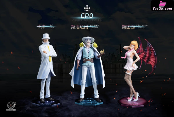 One Piece Kaku & Spandam GK Statue - Black Studio [In-Stock] - One Piece
