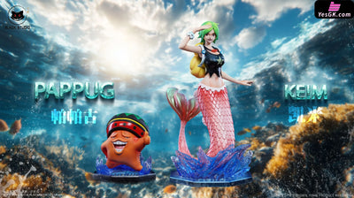 One Piece Keim & Pappug pop GK Statue - Black Studio [Pre-Order] One Piece