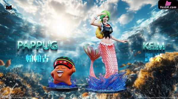 One Piece Keim & Pappug pop GK Statue - Black Studio [Pre-Order] One Piece