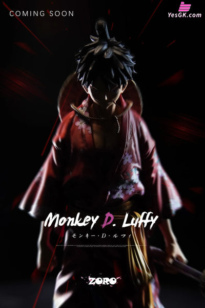 One Piece Kimono Luffy GK Statue - Zoro Studio [Pre-Order] One Piece