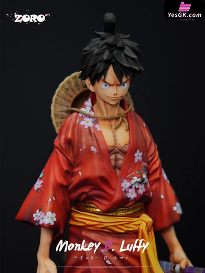 One Piece Kimono Luffy GK Statue - Zoro Studio [Pre-Order] One Piece