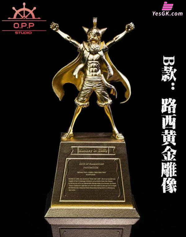 One Piece King of The Competition Luffy POP GK Statue - OPP Studio [In-Stock] - Full Payment / B: Gold Color - One Piece
