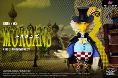 One Piece King of Underworld Series Morgans GK Statue - YZ Studio [In-Stock] - Full Payment - One Piece