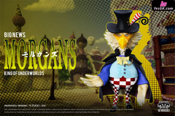 One Piece King of Underworld Series Morgans GK Statue - YZ Studio [In-Stock] - Full Payment - One Piece