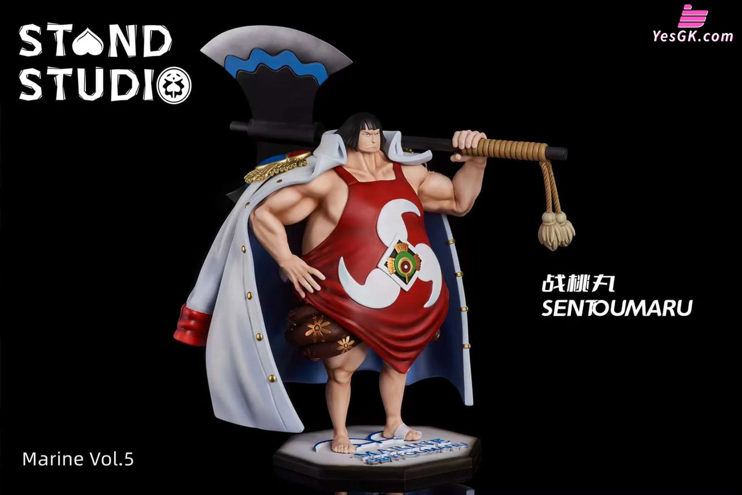 One Piece Kong & Sentomaru Statue - Stand Studio [Pre-Order]