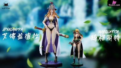 One Piece Kuja Pirates Marguerite & Aphelandra GK Statue - Black Studio [In-Stock] Full Payment / Marguerite One Piece