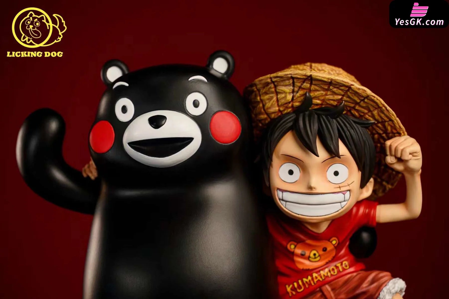 One Piece Kumamon Luffy Resin Statue - Licking Dog Studio [Pre-Order]