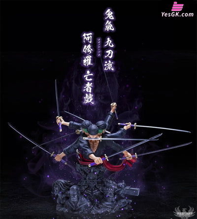 One Piece Kyutoryu Roronoa Zoro Resin Statue - Restart Studio [Pre-Order Closed]