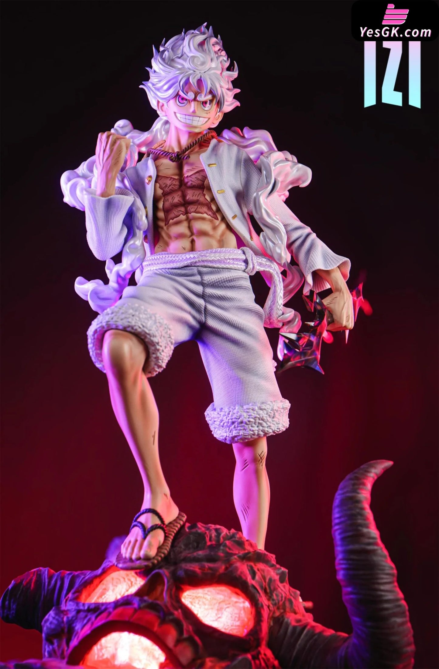 One Piece Large Scale Series Nika Luffy On Ghost Island Resin Statue - Tzt Studio [Pre-Order]