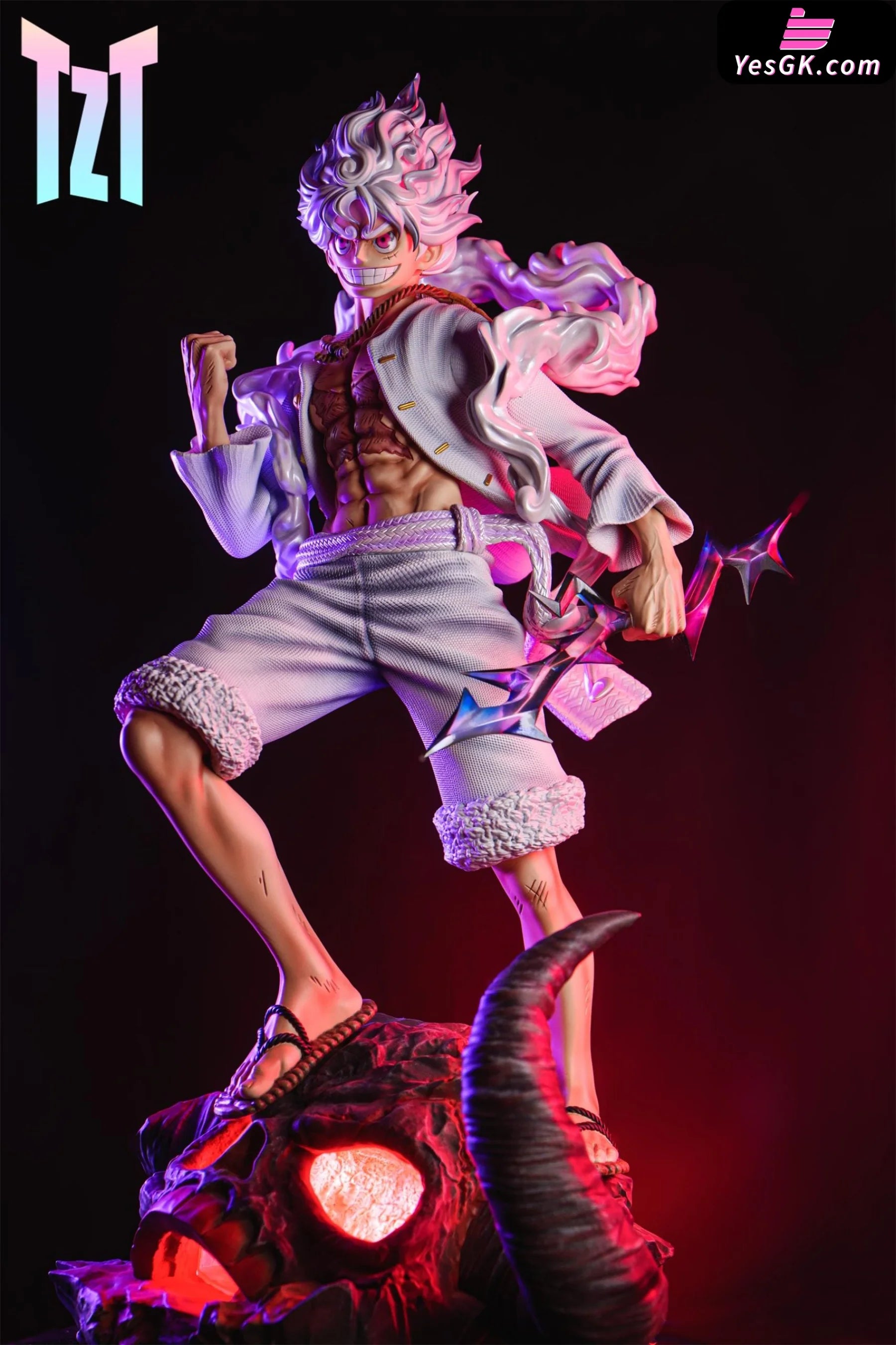 One Piece Large Scale Series Nika Luffy On Ghost Island Resin Statue - Tzt Studio [Pre-Order]