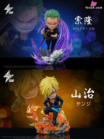 One Piece Leather Clothes And Straw Hats Zoro Sanji Resin Statue - Shan Ying Studio [Pre-Order]