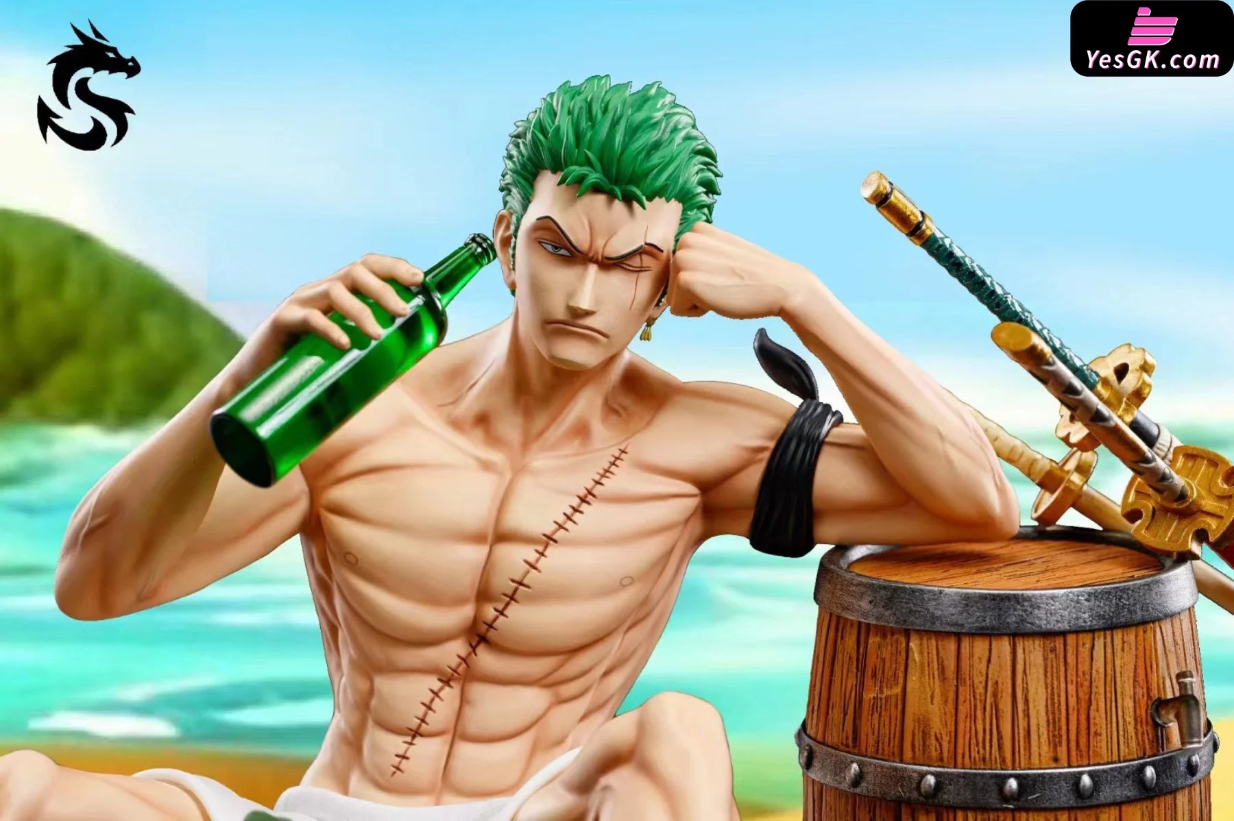 One Piece Leisure Lazy-Zoro Resin Statue - Mic Studio [Pre-Order]