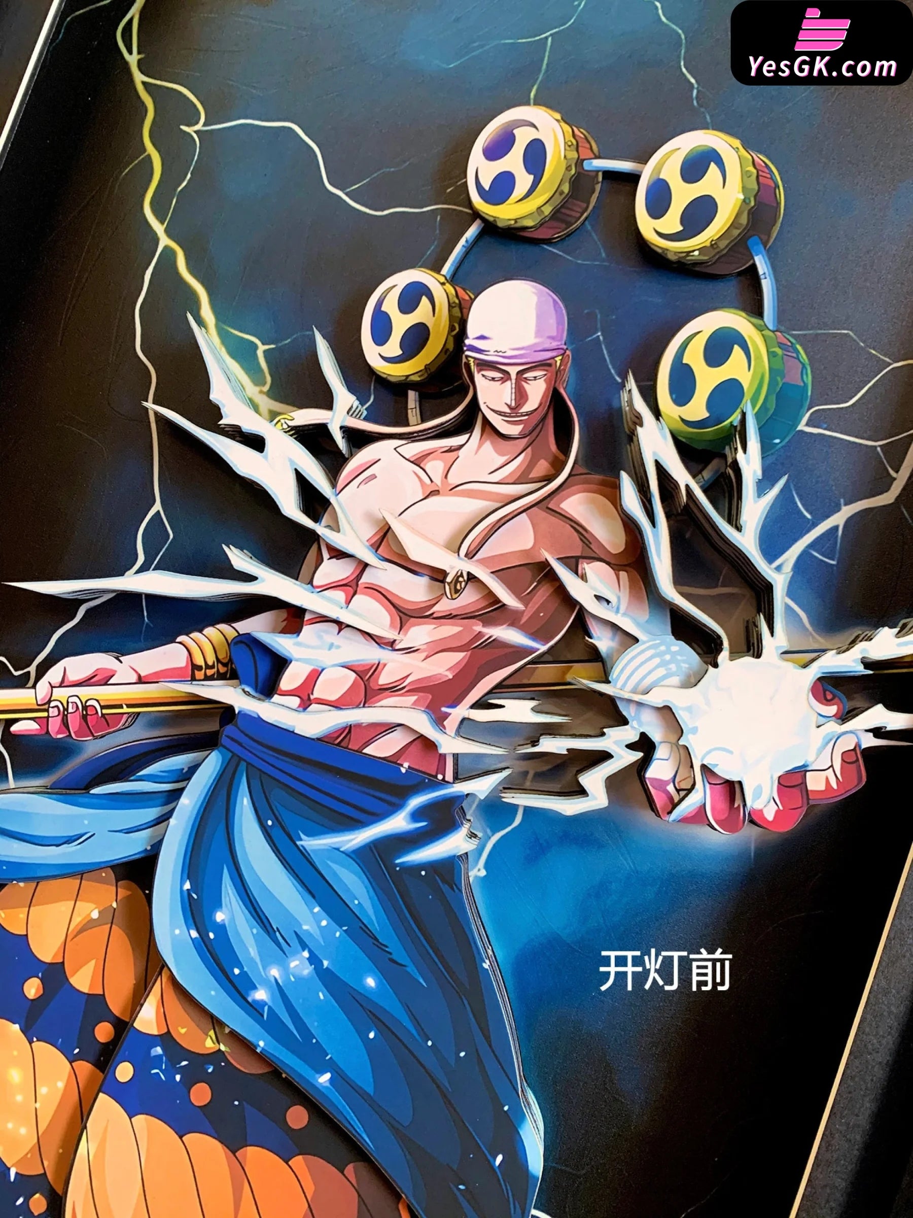 One Piece 3D Three-dimensional Painting Thor Enel Table Handmade