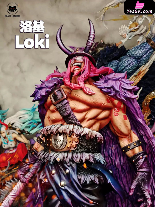 One Piece Loki & Ragnir GK Statue - Black Studio [Pre-Order Closed] - One Piece
