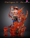 One Piece Looking Back At Portgas D. Ace Resin Statue - Lx Studio [Pre-Order]