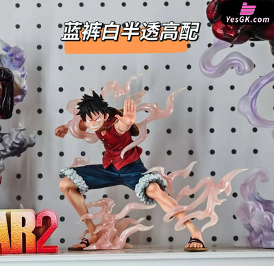 One Piece Luffy #2 GK Statue Man Zang Studio [Pre Order] Deposit / High2: Blue pants Normal skin + semi transparent