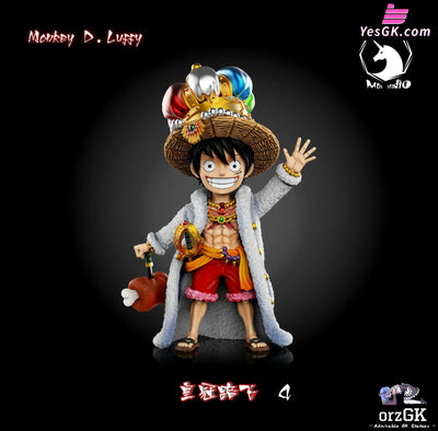 One Piece Luffy All Forms Series #2 Crowned Luffy WCF GK Statue - MDS Studio [Pre-Order] Deposit / A Version One Piece