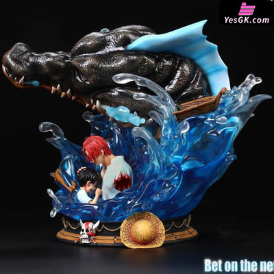 One Piece Luffy And Shanks Resin Statue - Surge Studio [In Stock] Onepiece