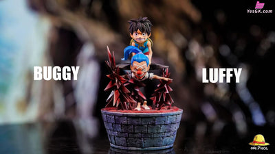 One Piece Luffy & Buggy WCF GK Statue - One Piece Studio [In-Stock] Full Payment / Platform One Piece