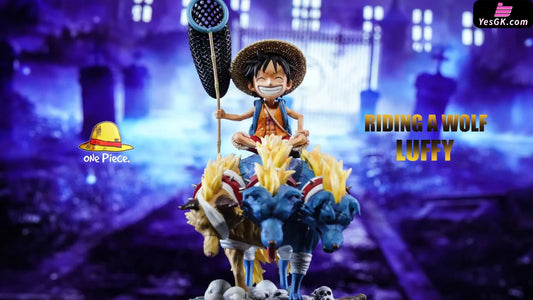 One Piece Luffy Companion Series #9 ’Three Heads Of Wolf & Luffy’ Statue - Studio [Pre-Order]