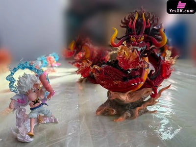 One Piece Luffy Fire Dragon Kaido Statue - Threel Studio [In-Stock] One Piece